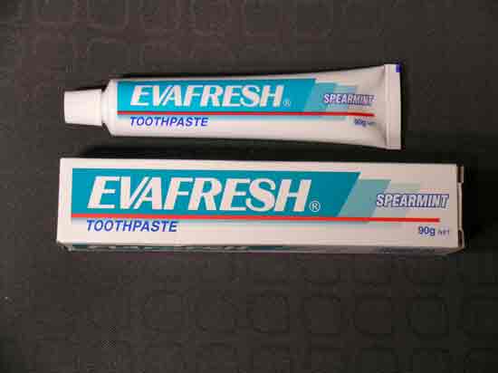 Front of Pack of EvafreshToothpaste (90gm)