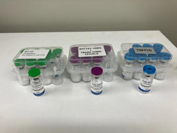 Image of peptide products seized by Medsafe